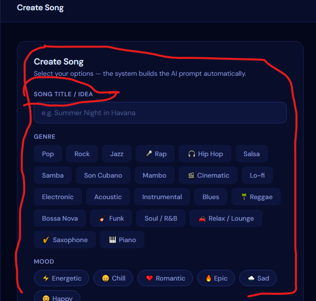 Create Song