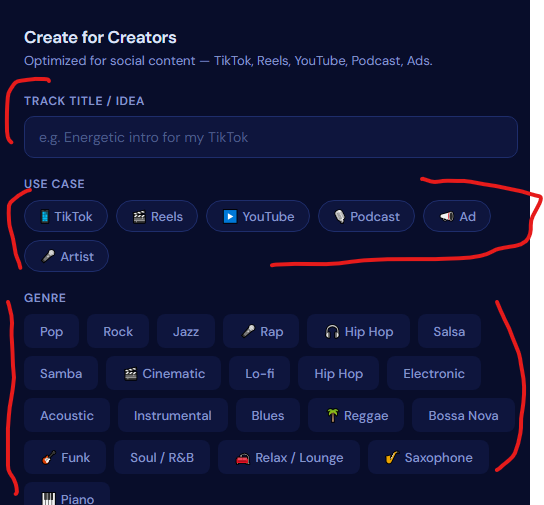Creator mode