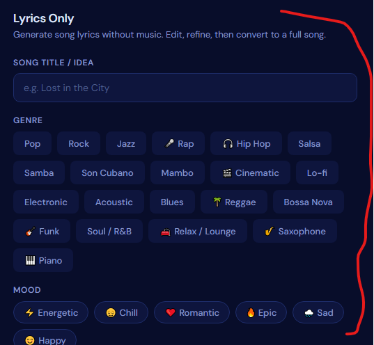 Lyrics Only